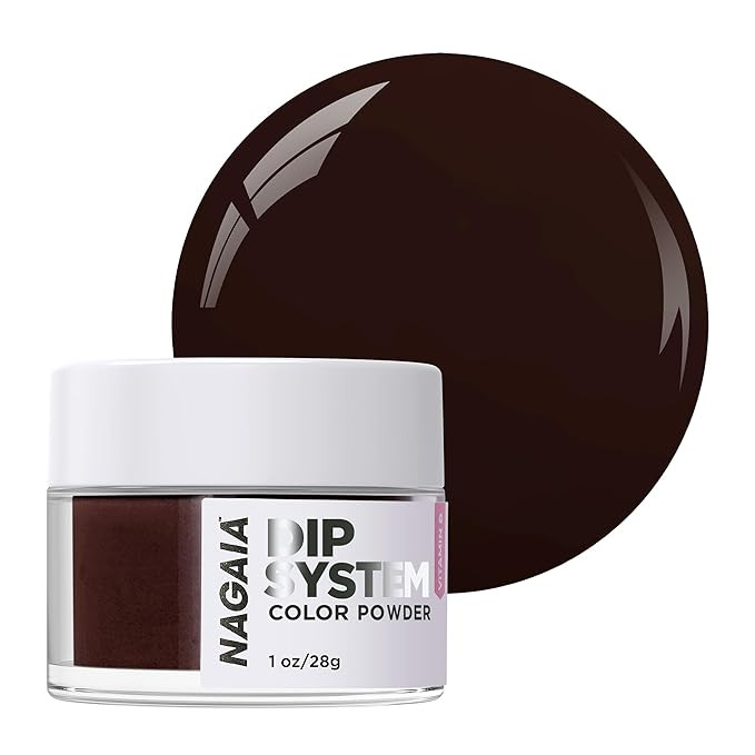 Espresso Richness,Dark Brown Dip Powder,Premium NAGAIA Dip Color Powder,Super Fine Nails Dipping ... | Amazon (US)