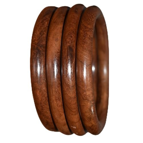Healthy Floyds Elegant Wooden Bangles, Stylish Bangle Designs,Artisan Wood Bangles,Premium Quality Wooden Bangle. | Amazon (US)