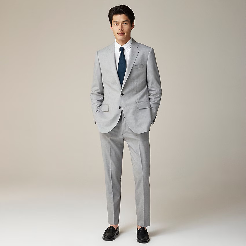 Ludlow Slim-fit suit jacket with double vent in Italian wool | J. Crew US