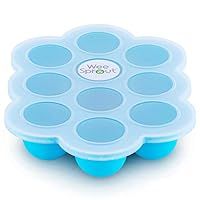 WEESPROUT Silicone Baby Food Freezer Tray with Clip-on Lid by... | Amazon (US)