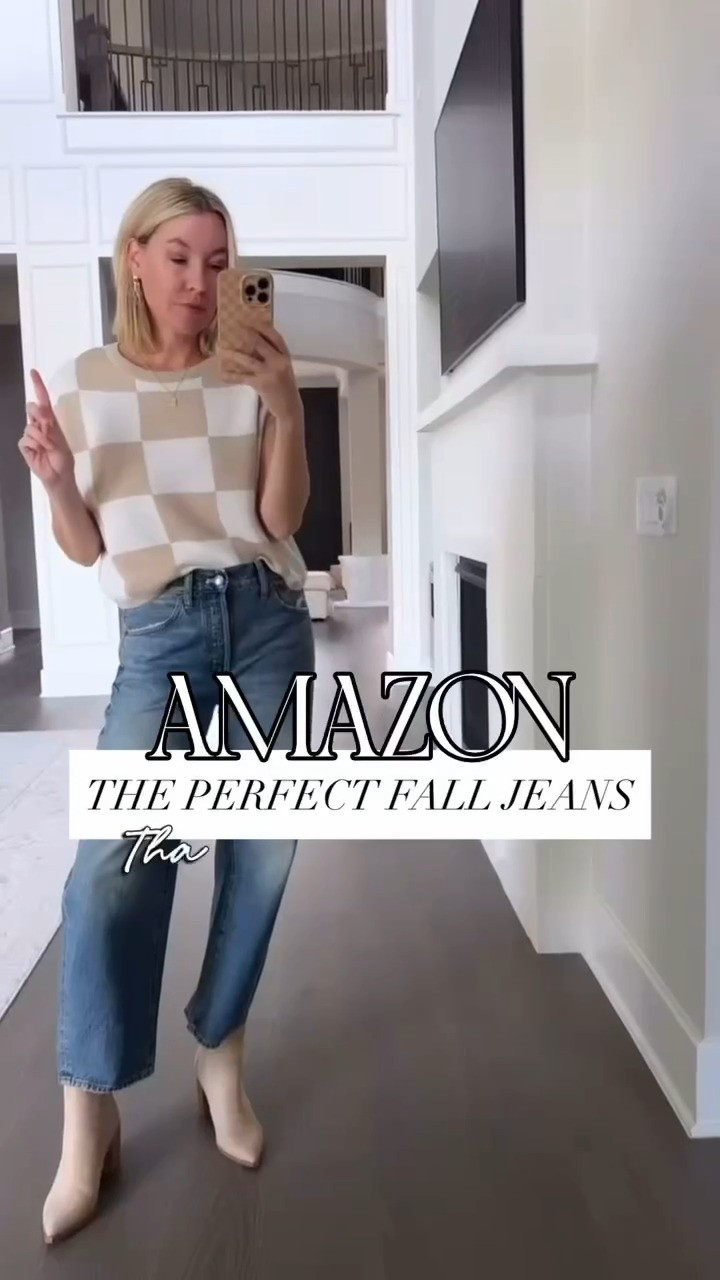 The perfect fall jeans! All on amazon! 

 #LTKgrwm #LTKootd #LTKmomlife