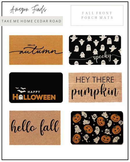 AMAZON HOME FINDS
AMAZON SEASONAL FINDS

How cute are these door mats! Layer them on top of a natural rug for your fall front porch!

Halloween mat, Halloween decor, fall decor, fall welcome mat, welcome mat, front porch decor, fall front porch, amazon, amazon home, amazon finds 

#LTKSeasonal #LTKhome #LTKfindsunder50
