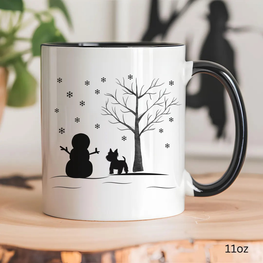 Westie Gifts for Westie Lovers, West Highland Terrier Mug. Snowmen Coffee Cup, Westie Mom Westie ... | Etsy (US)