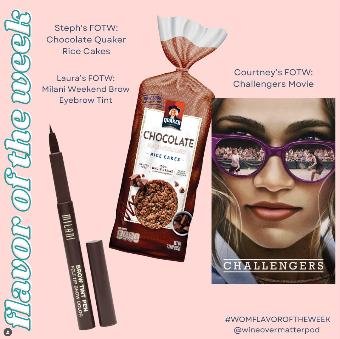 #WOMFlavoroftheWeek • I was always such a fan of Glossier's Brow Flick and I still am but was looking for same results for a cheaper price tag - love the Milani and NYX options so much!  

 