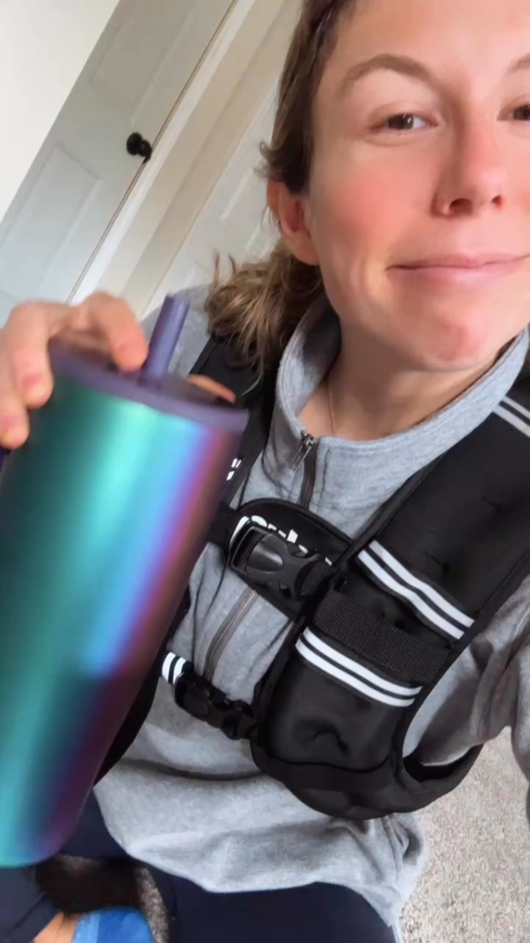 Cold rainy workouts! Weighted vest cardio this morning before my workout 

#LTKActive #LTKSeasonal #LTKBeauty