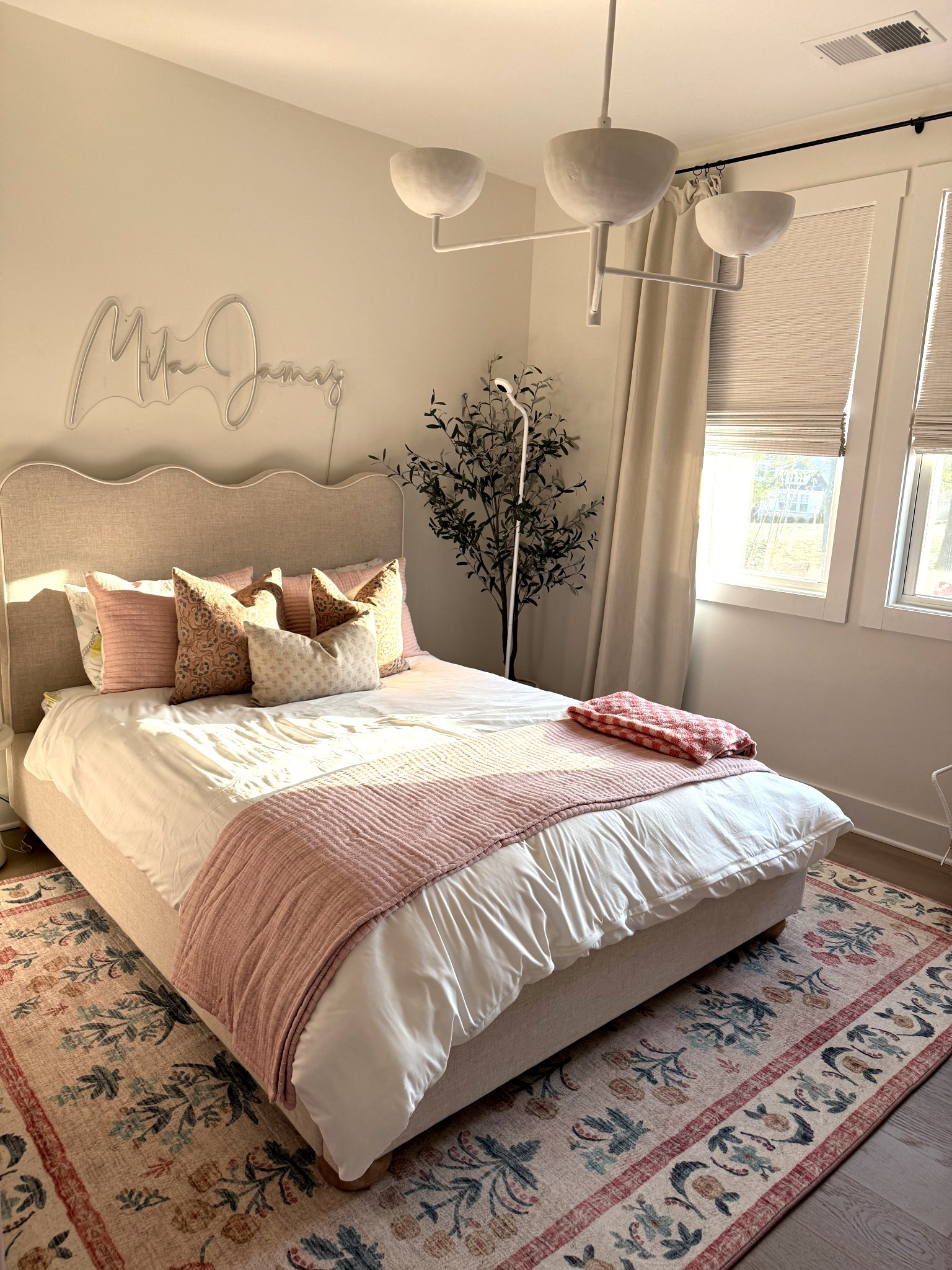 cutest rug for a little girls room! the swap made such a difference in here. now to wallpaper or paint??? i can’t decide! 

#LTKKids #LTKHome