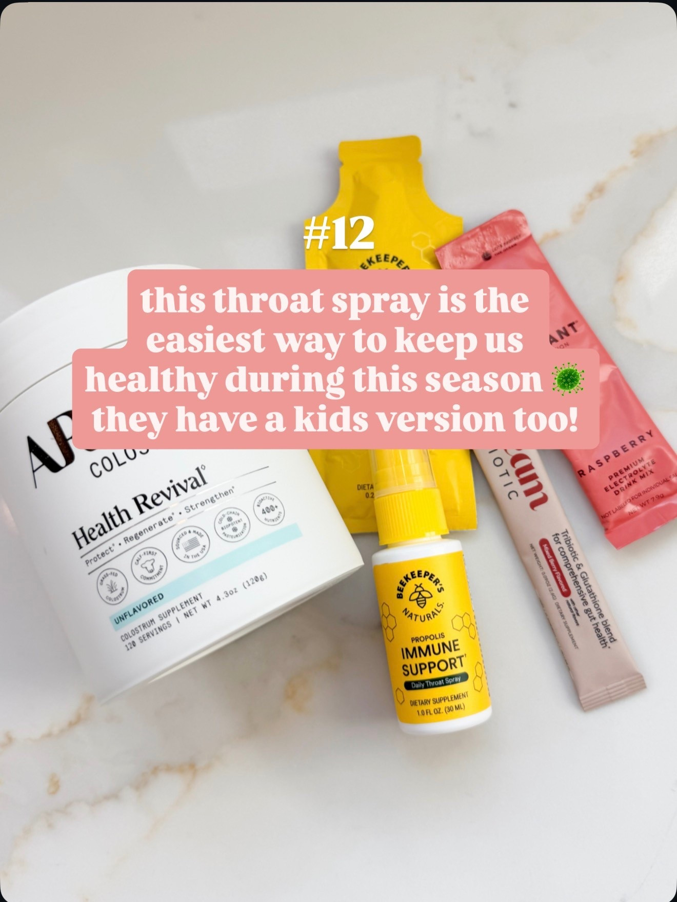 #12 top seller! This throat spray helps keep me healthy especially when my kids are sick. I swear by these! 

#LTKgrwm #LTKdayinmylife #LTKmomlife