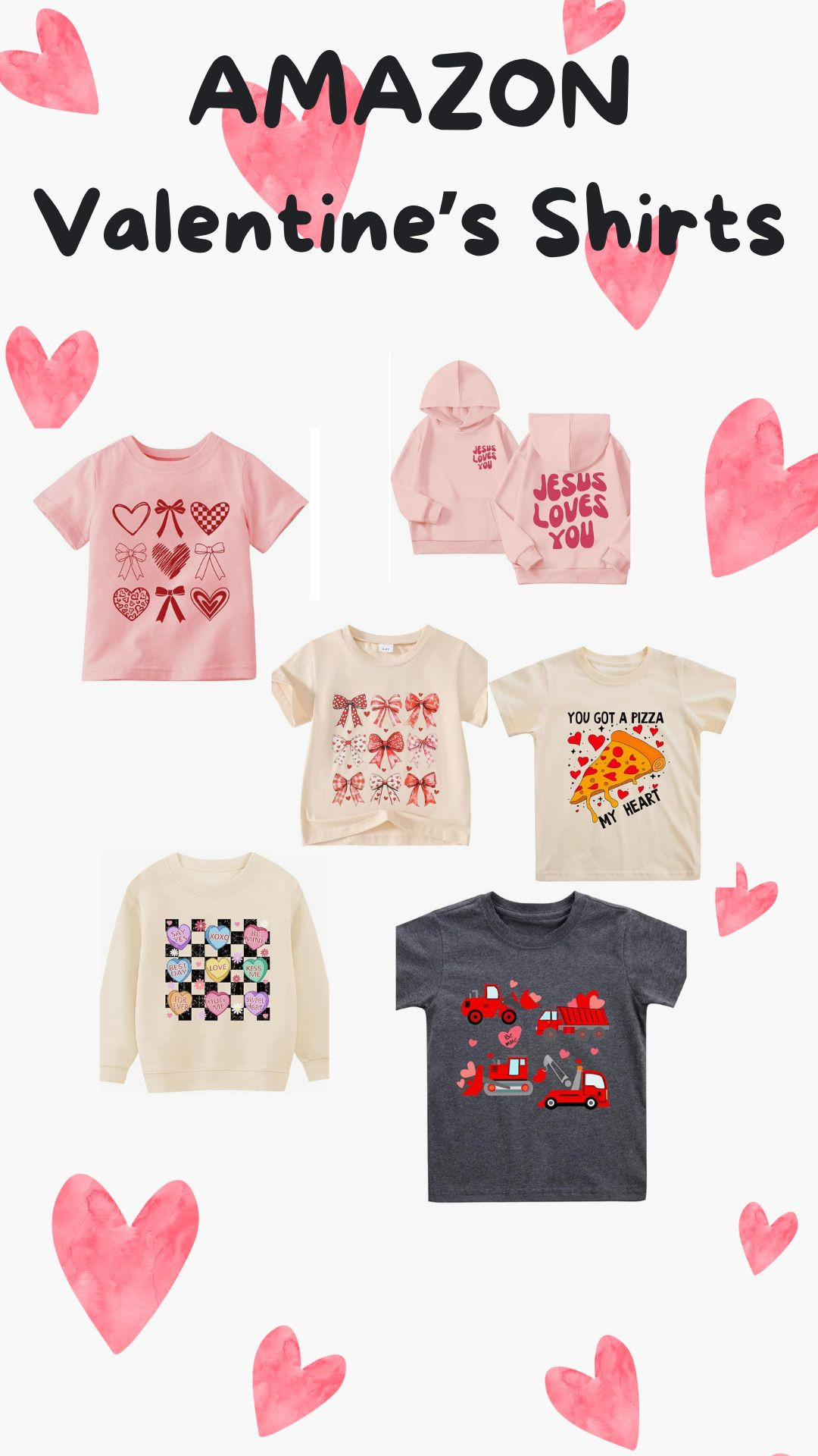 Valentine's Day Shirts from Amazon that will arrive on time!  

 #LTKValentine #LTKmomlife #LTKKids