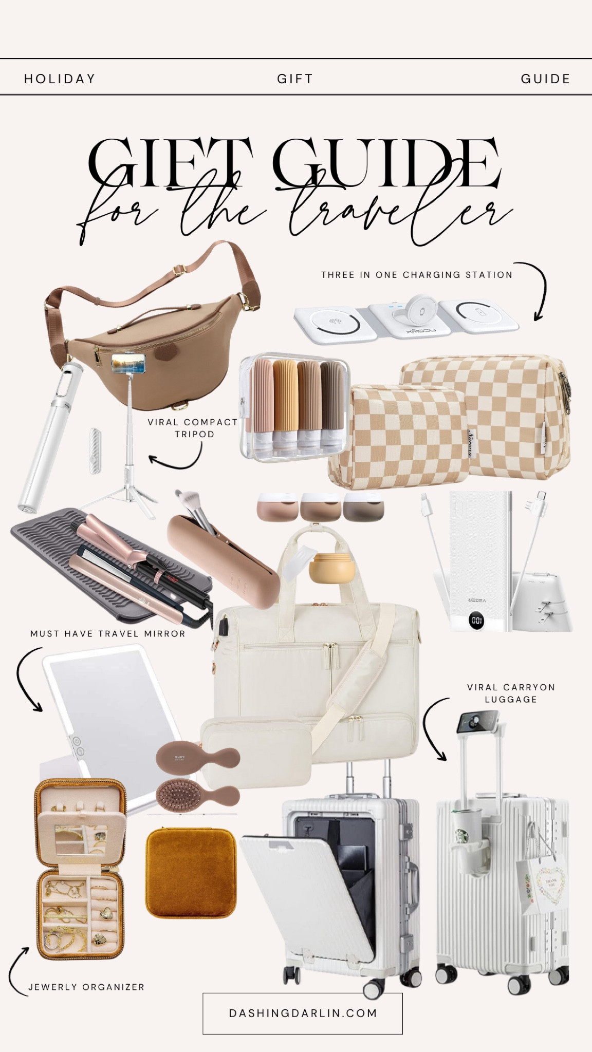 Gift ideas for the traveler 🫶🏼🎁🎄

#giftideasforher #giftsforher #holidaygifts

#LTKGiftGuide #LTKCyberWeek #LTKHoliday