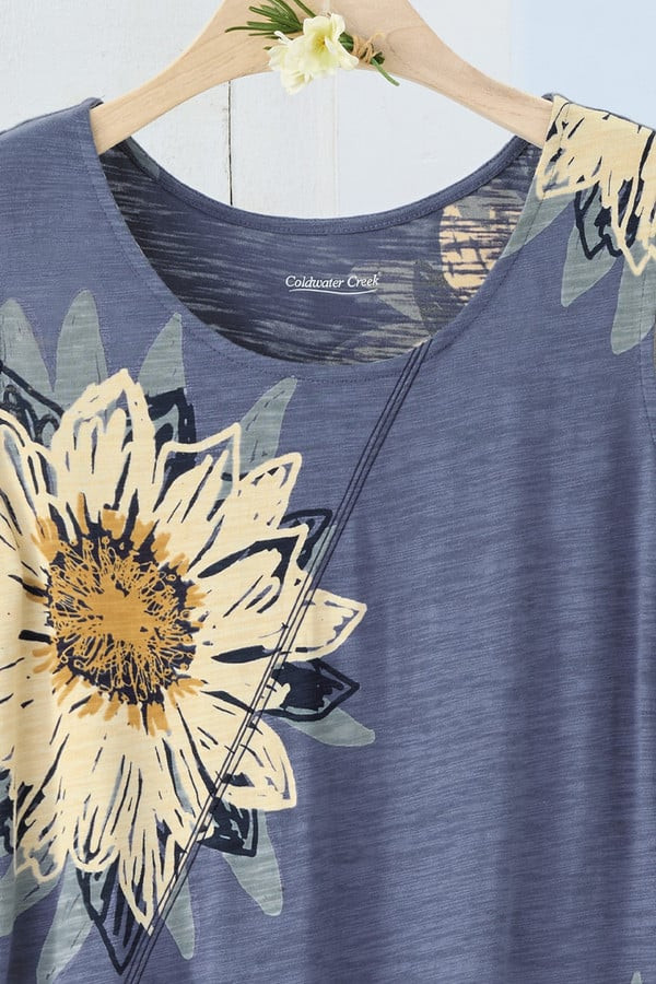 Desert Blooms Knit Dress | Coldwater Creek