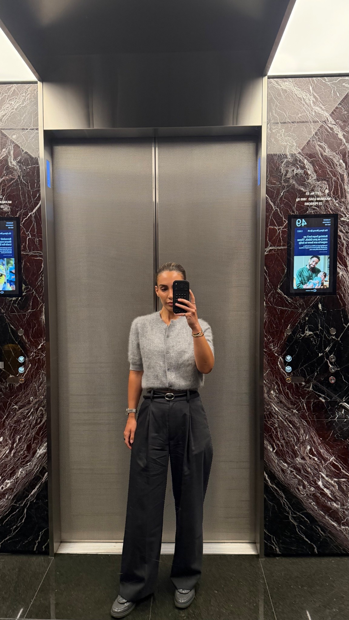 OOTD! Pants are an 8 for ref and top is a s 

#LTKWorkwear #LTKdayinmylife #LTKgrwm