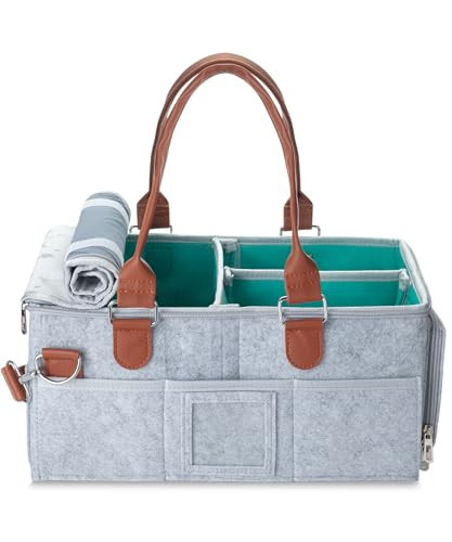 Mr. Pen- Baby Diaper Caddy Organizer with Lid, Baby Organizer, Diaper Caddy with Lid | Amazon (US)