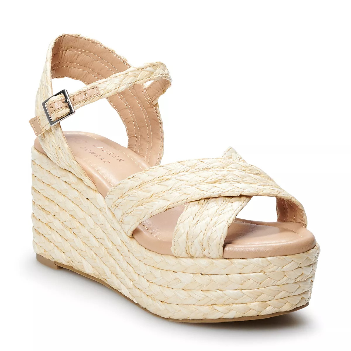 LC Lauren Conrad Galena Women's Wedge Sandals | Kohl's