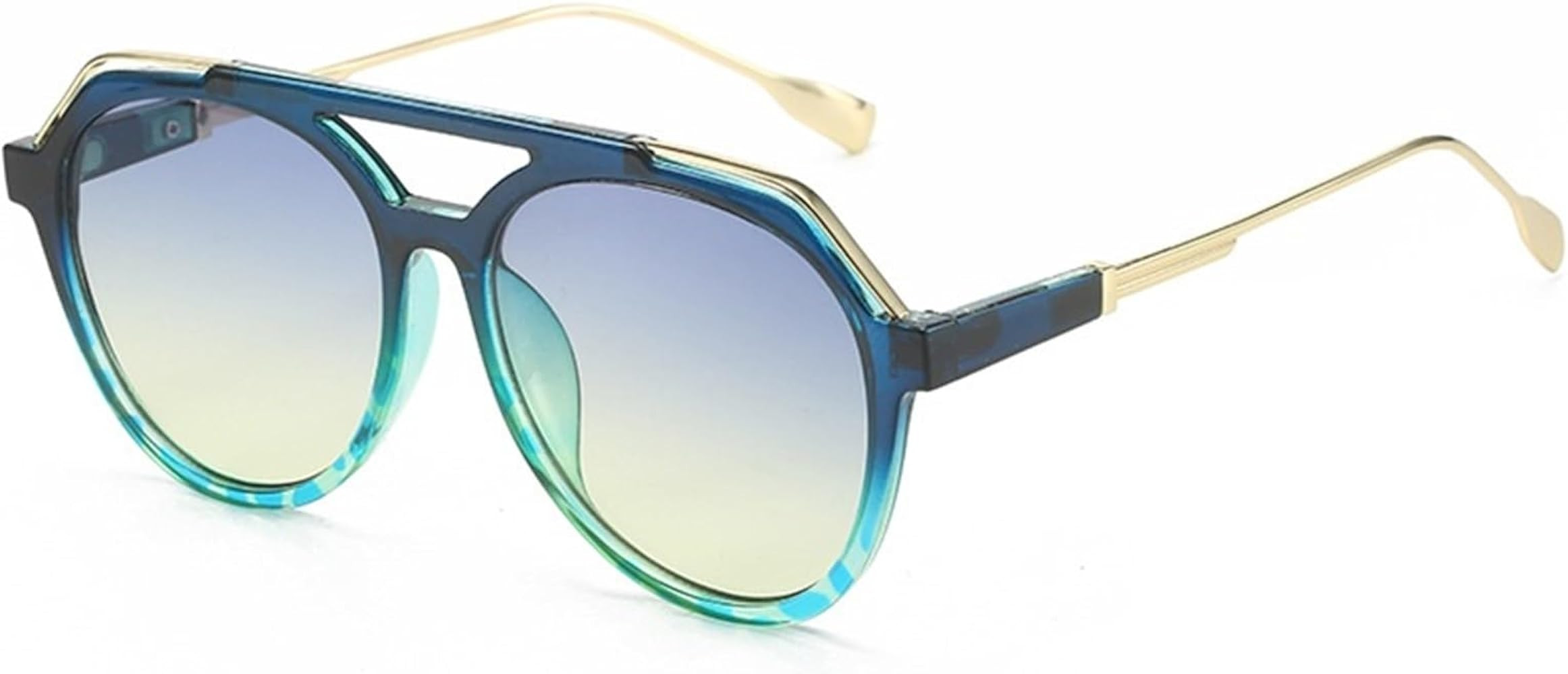 GerRit Vintage Men's And Women's Double Beam Sunglasses Outdoor Vacation UV400 Sport Driving Comm... | Amazon (US)