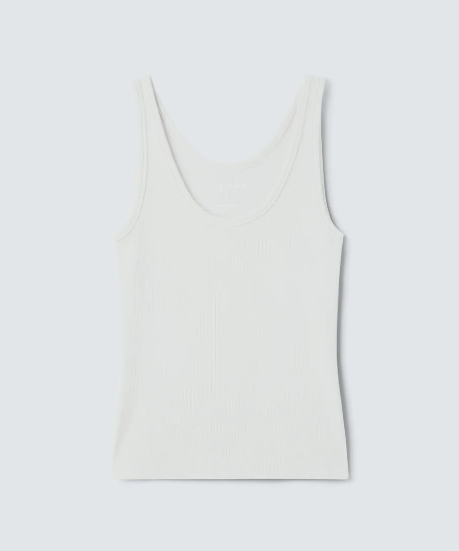 Women’s Merino Rib Scoop Neck Tank | Unbound Merino | Unbound Merino