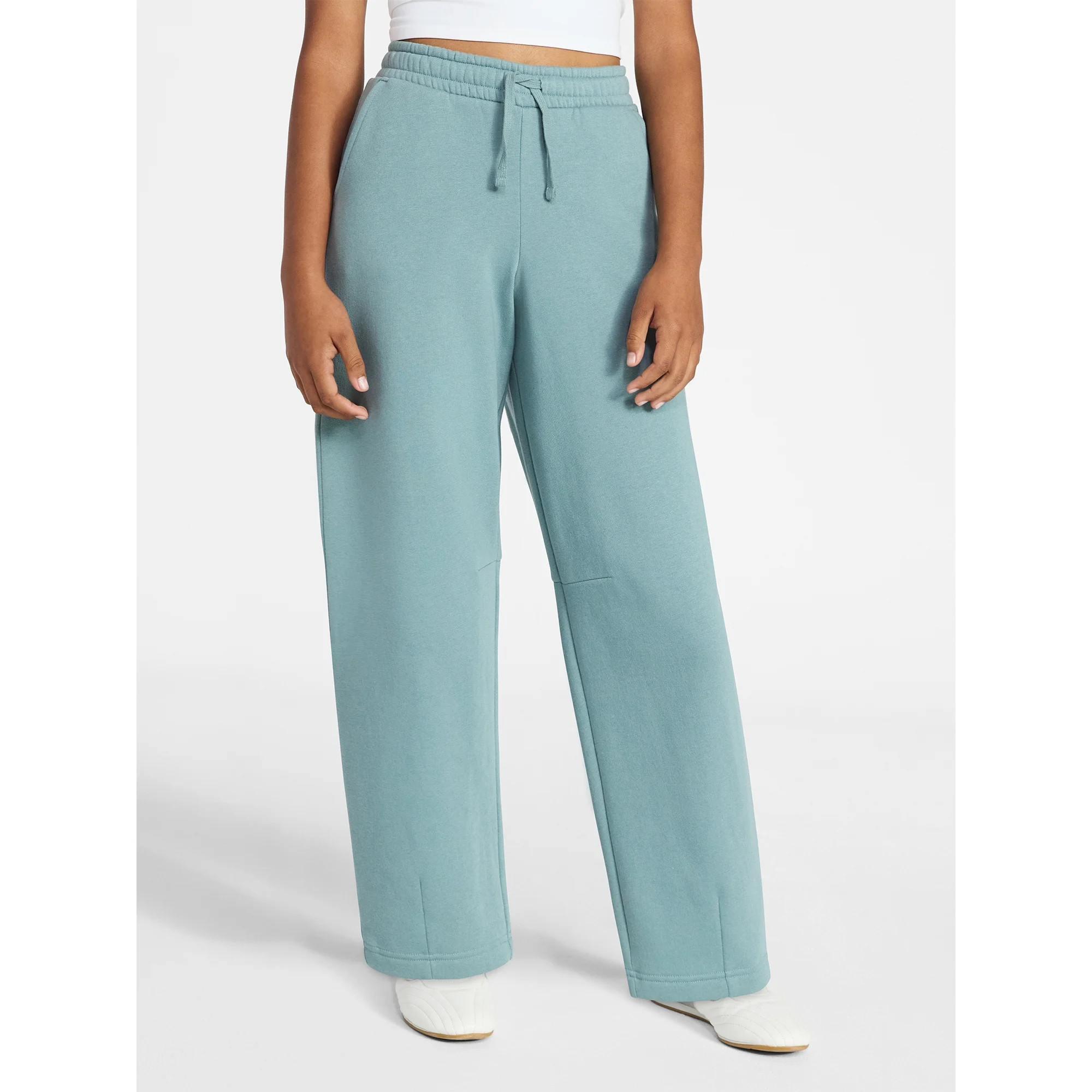 Weekend Academy Girls Fleece Barrel Pants, Sizes 4-18 | Walmart (US)