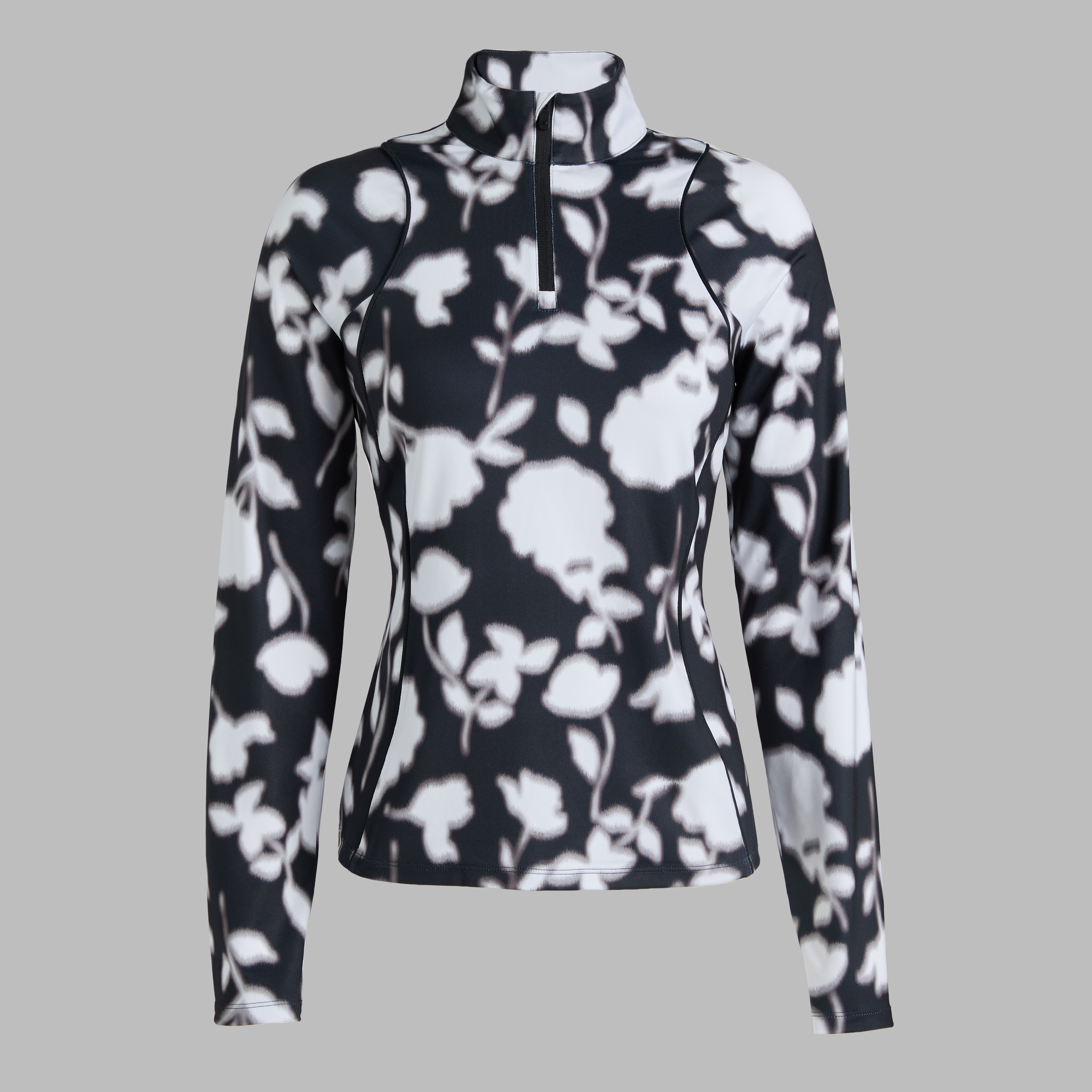 BLUR FLORAL TECH JERSEY PULLOVER | WOMEN'S PULLOVERS & QUARTER-ZIPS | G/FORE | G/FORE | GFORE.com