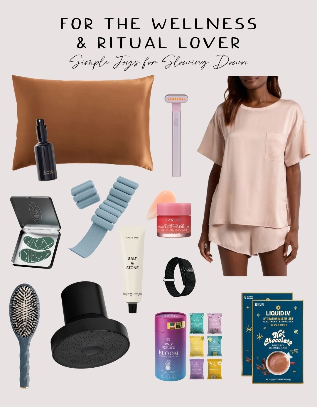 Gifts for the wellness and ritual lover in your life. The perfect simple joys for slowing down… calming, restorative, thoughtful little luxuries  

#LTKGiftGuide #LTKselfcare