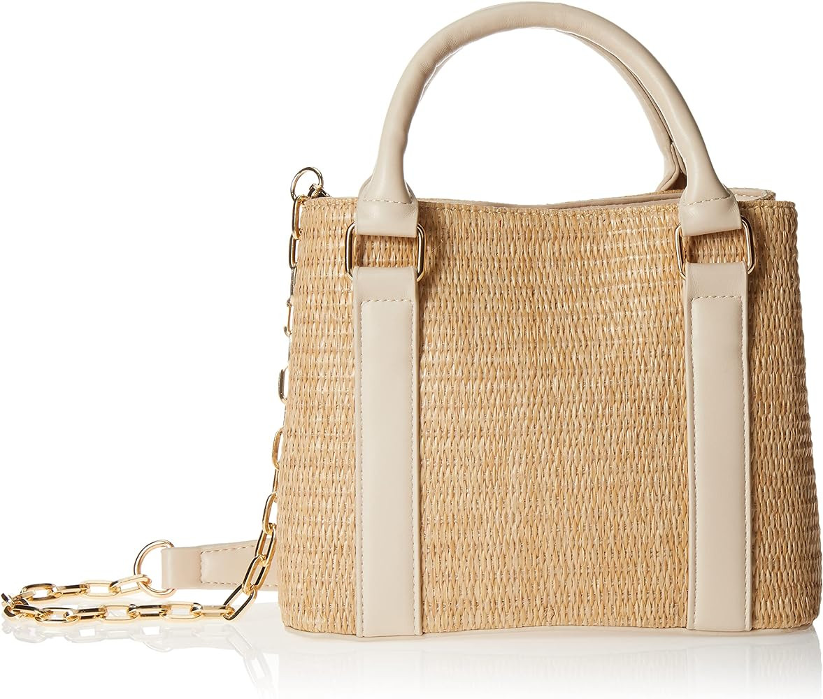 The Drop Women's Orla Boxy Straw Crossbody | Amazon (US)