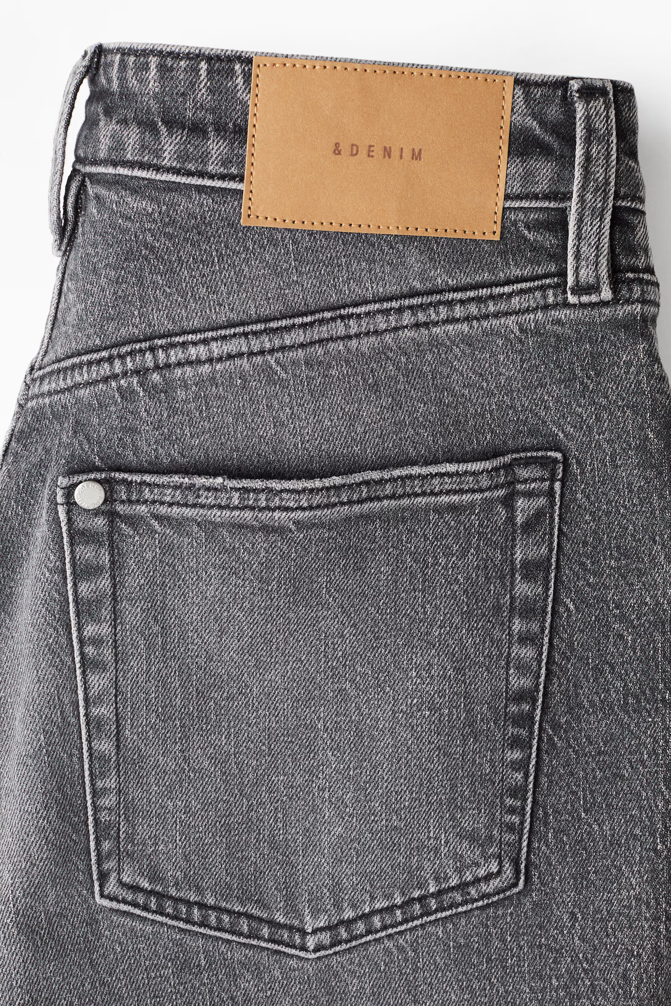 Women's Dark gray Mom Ultra High Ankle Jeans | H&M CA | H&M (US + CA)