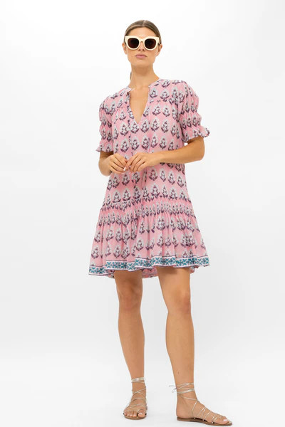 Smocked Drop Mini- Bodrum Pink | Oliphant Design