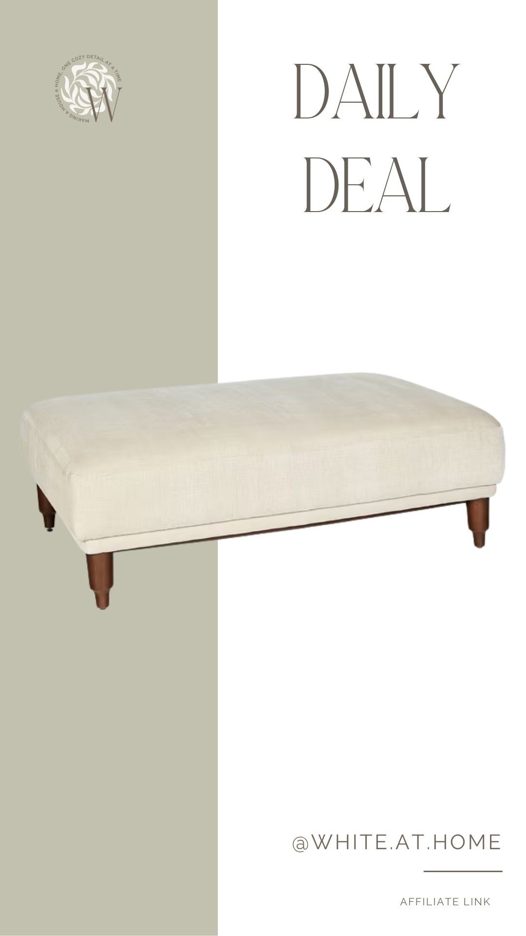 The oversized cocktail ottoman is gorgeous! A beautiful textured piece that is oversized yet affordable and provides a soft landing spot in your living space. Comes in a beautiful green, too!

#LTKHome