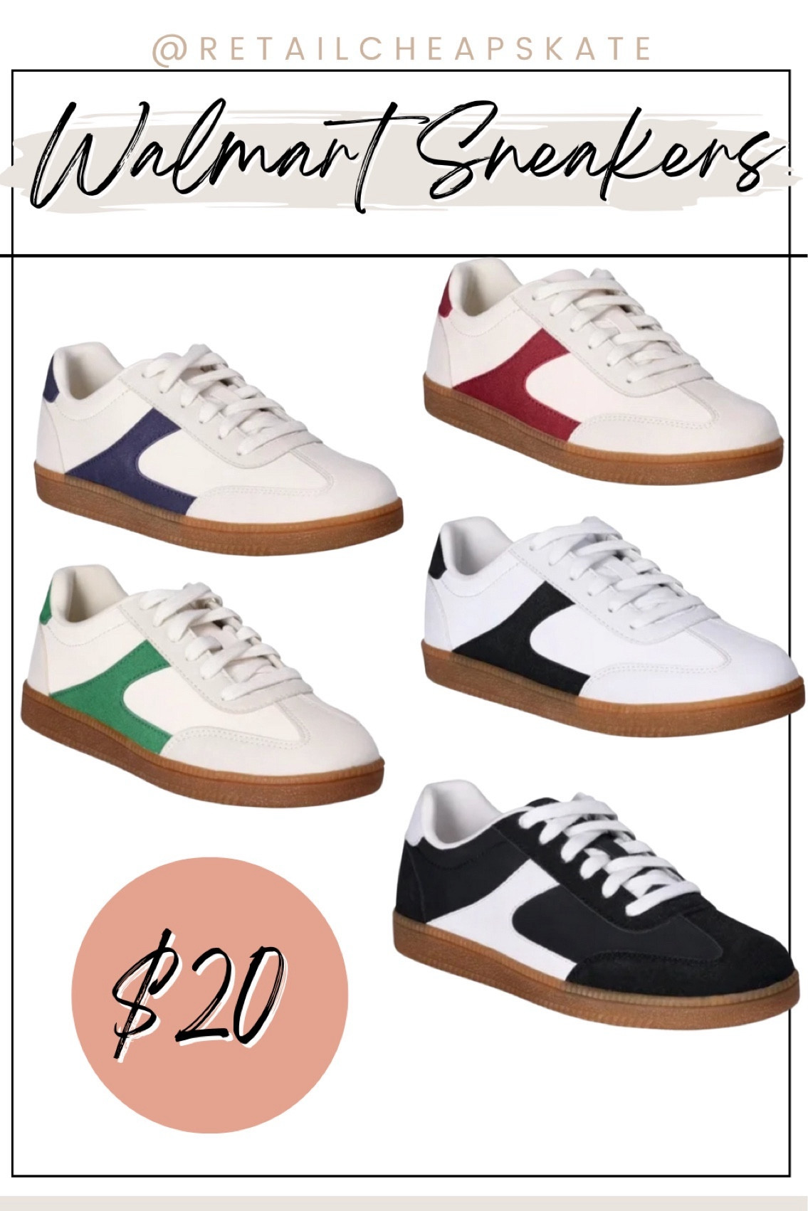 Walmart adidas Sambas lookalike! $20

#LTKfindsunder100 #LTKfindsunder50 #LTKstyletip