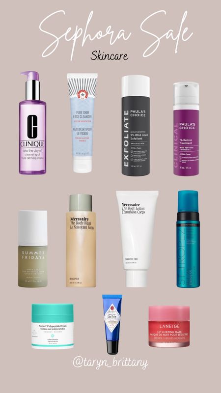 Sephora Sale Skincare Favorites!! Use code yaysave to get 10-30% off🩷 Sale is now for rouge’s and starts for everyone else Tuesday 4/9!!

#LTKxSephora #LTKsalealert #LTKbeauty