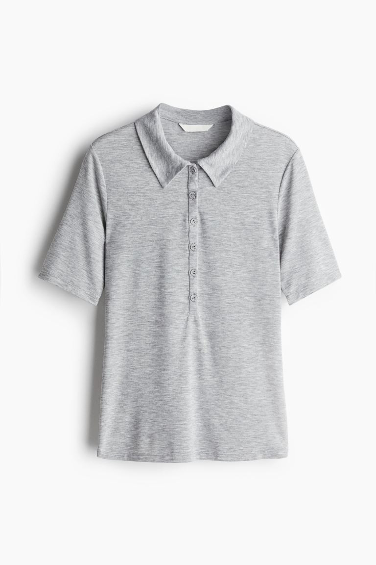 Jersey Polo Shirt | H&M (US + CA)