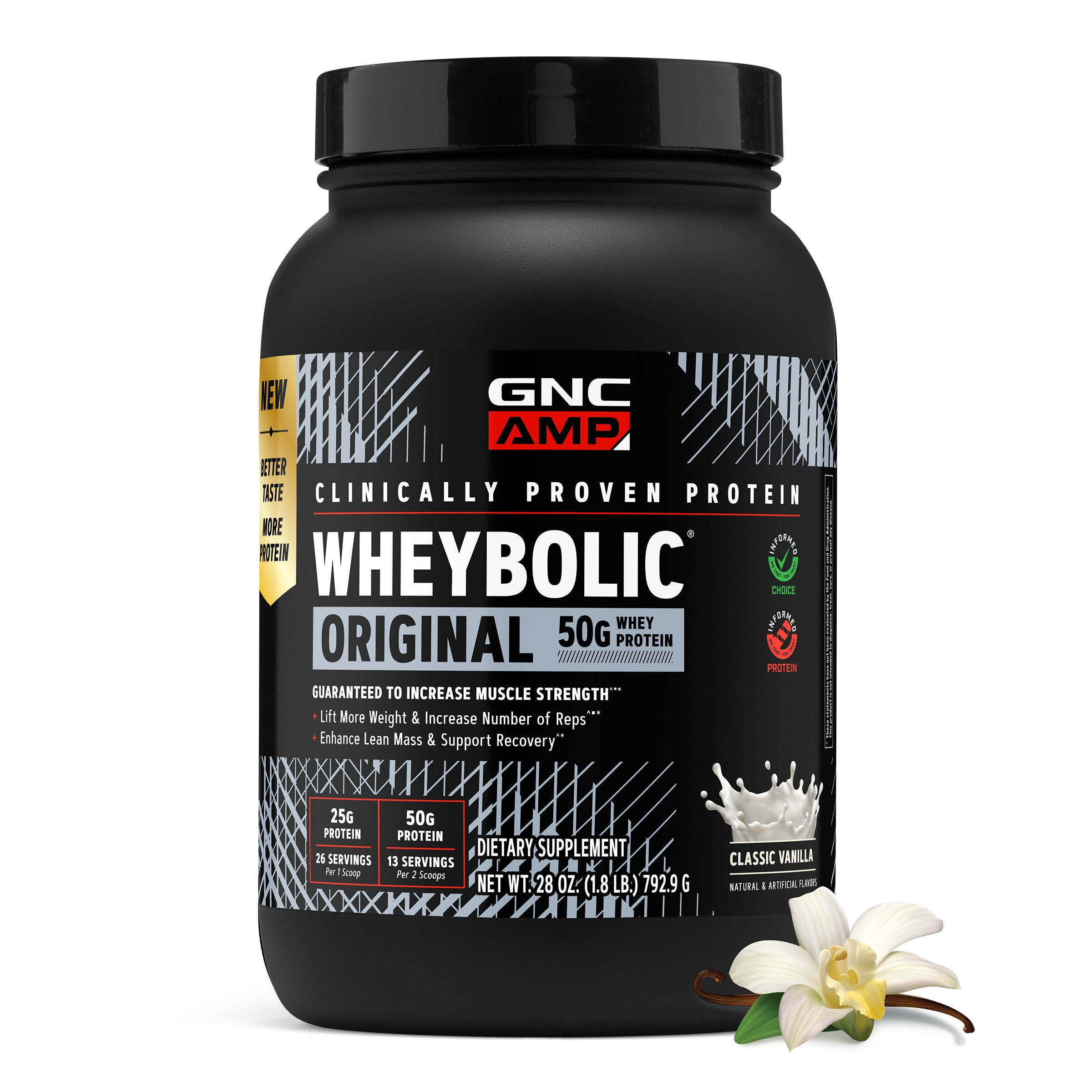 New Wheybolic - Classic Vanilla (13 Servings) | GNC