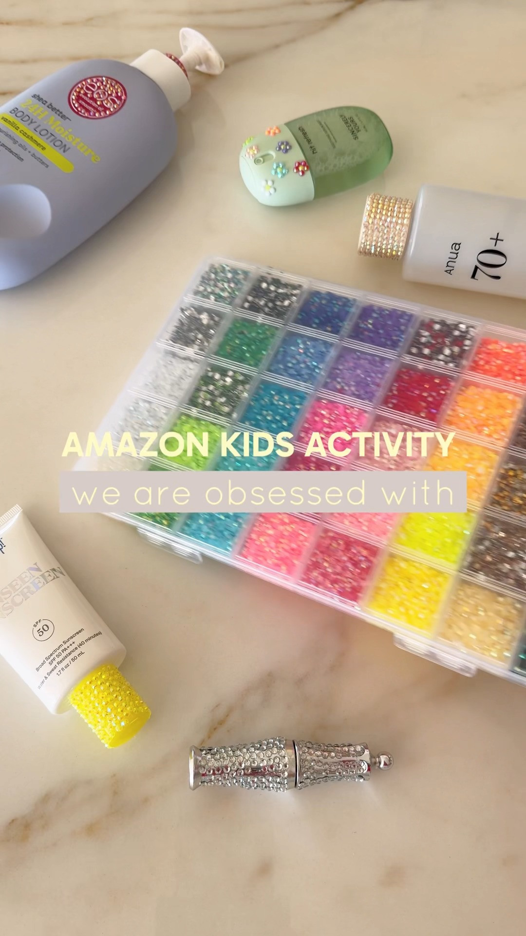 A Bedazzle Kit that turns screen time into sparkle time ✨ Perfect for kids’ crafts and creative play, this fun activity lets little ones decorate, design, and get crafty with their own dazzling creations. A cute screen-free activity for rainy days, playdates, and keeping busy hands happily entertained. 💎🎨
 

 #LTKHome #LTKKids
