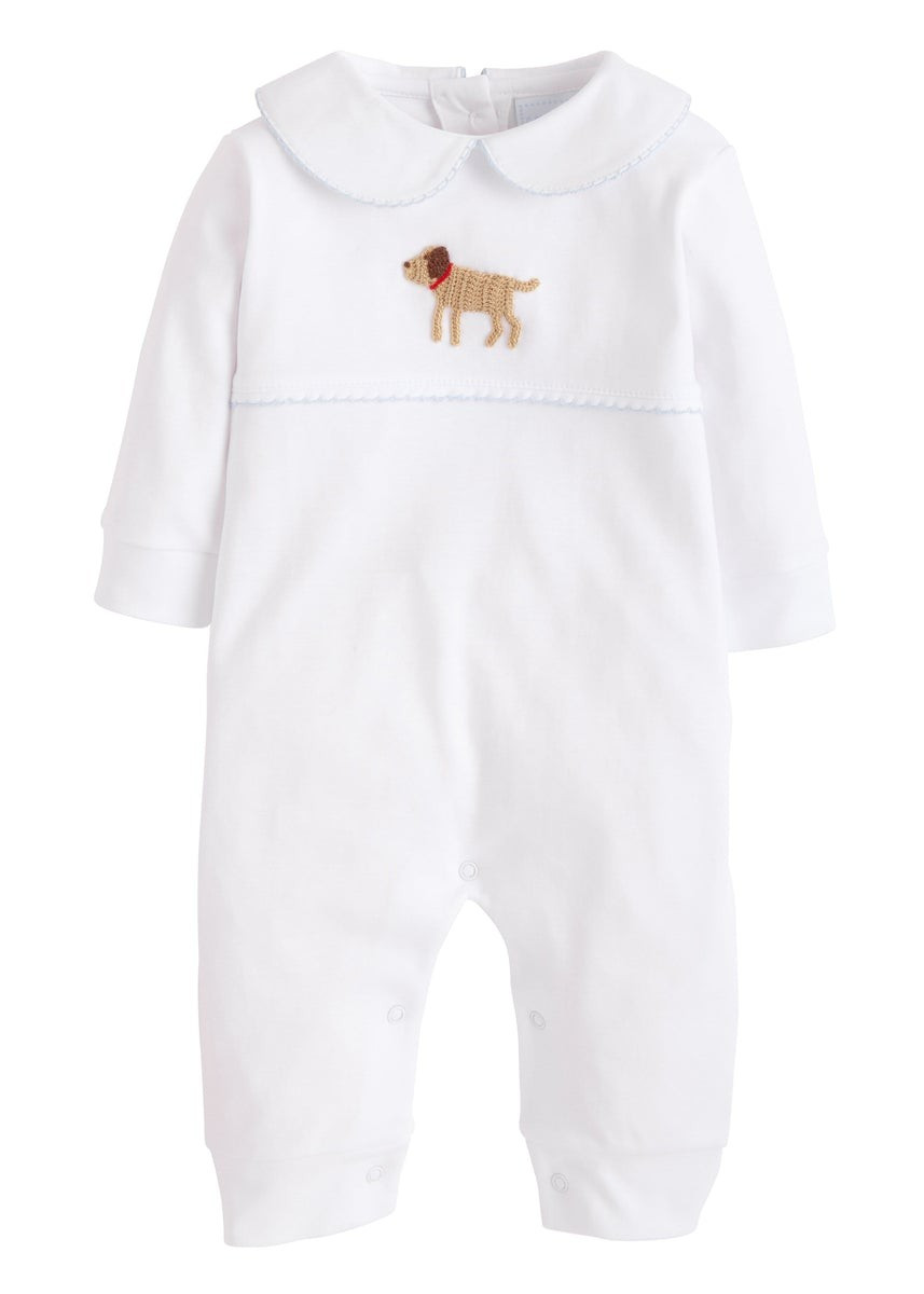 Boy Lab Crochet Playsuit | Little English