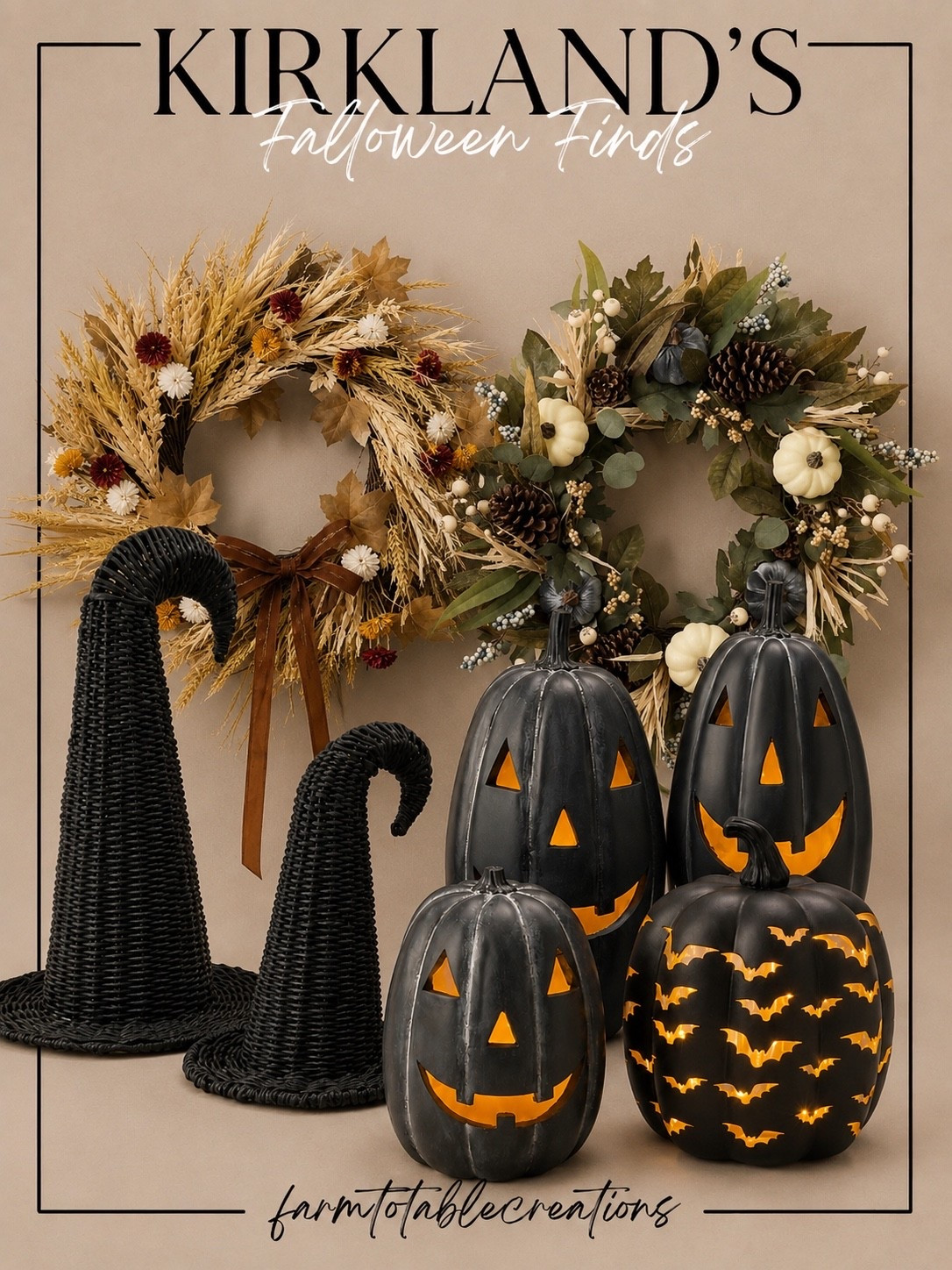 Kirkland’s Falloween Finds That Instantly Make Your Home Feel Cozy 🍂🖤

From beautiful statement wreaths and woven witch hats to glowing jack-o’-lanterns and festive Halloween accents, these Kirkland’s finds make it easy to create a cozy, elevated home for the entire fall season. Whether you’re decorating your entryway, console table, or front porch, these timeless pieces bring the perfect mix of autumn warmth and spooky charm.

Follow @farmtotablecreations on Instagram for more cozy home finds and trending decor.

#LTKHome #Kirklands #KirklandsHome #FallDecor #HalloweenDecor #Falloween #CozyHome #NeutralDecor #HomeStyling #FrontPorchDecor #ConsoleStyling #FallWreath #PumpkinDecor #HalloweenHome #HomeInspiration

#LTKHome