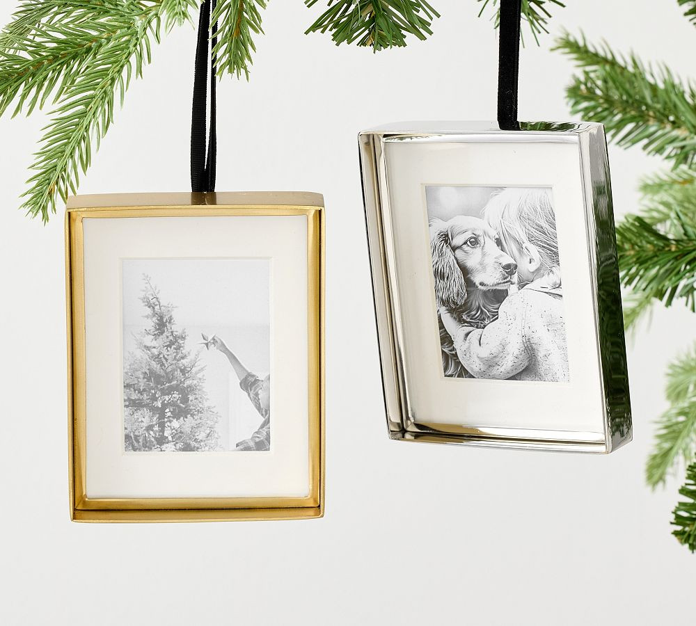 Stowe Frame Ornament | Pottery Barn (US)