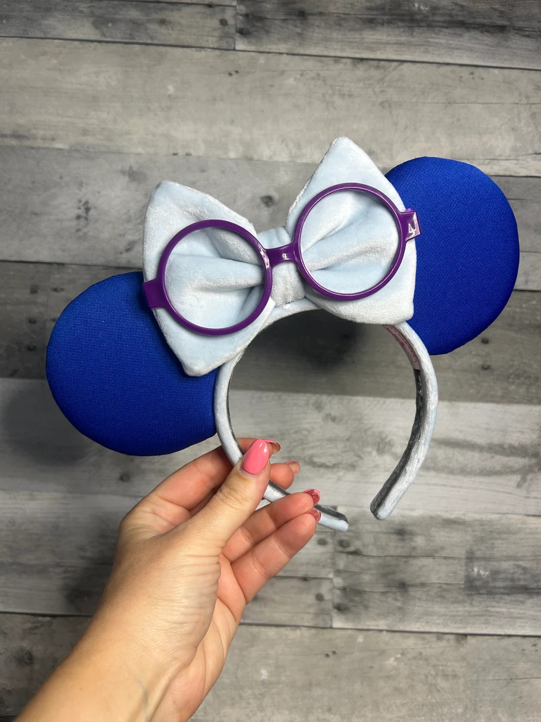 Inside Out Inspired Mickey Ears, Sadness Minnie Ears, Pixar Fest Mickey Ears, Inside Out Sadness,... | Etsy (US)