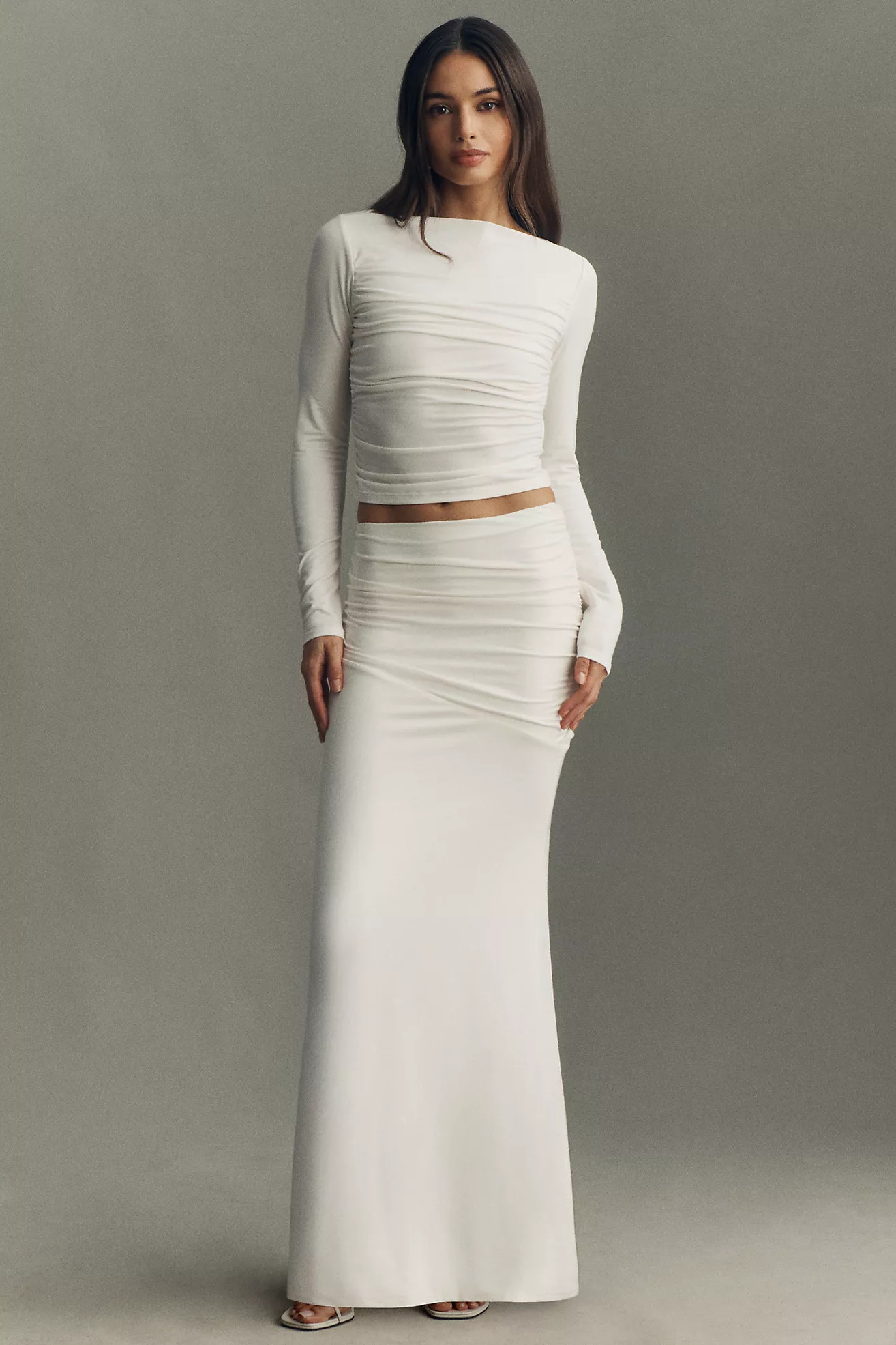 Reformation Emi Knit Long-Sleeve Two-Piece Set | Anthropologie (US)