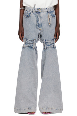 Blue Ashton Jeans | SSENSE