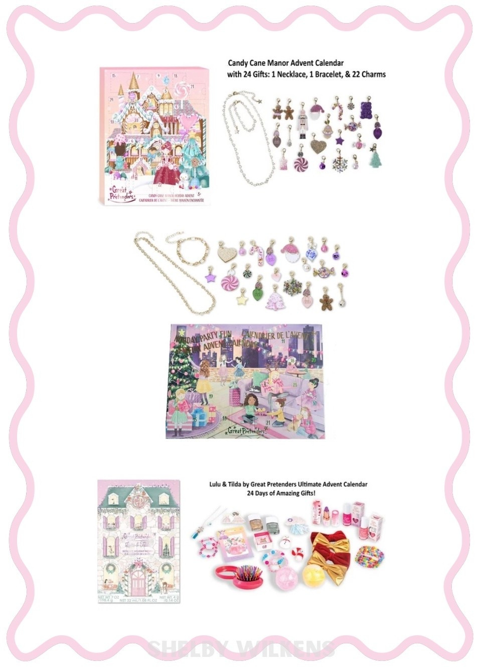 The cutest advent calendars for girls 🎀✨ These from Great Pretenders are such a fun (and pretty!) way to count down to Christmas 🎄 

#LTKHoliday 
#LTKGiftGuide


#LTKGiftGuide #LTKHoliday #LTKSeasonal