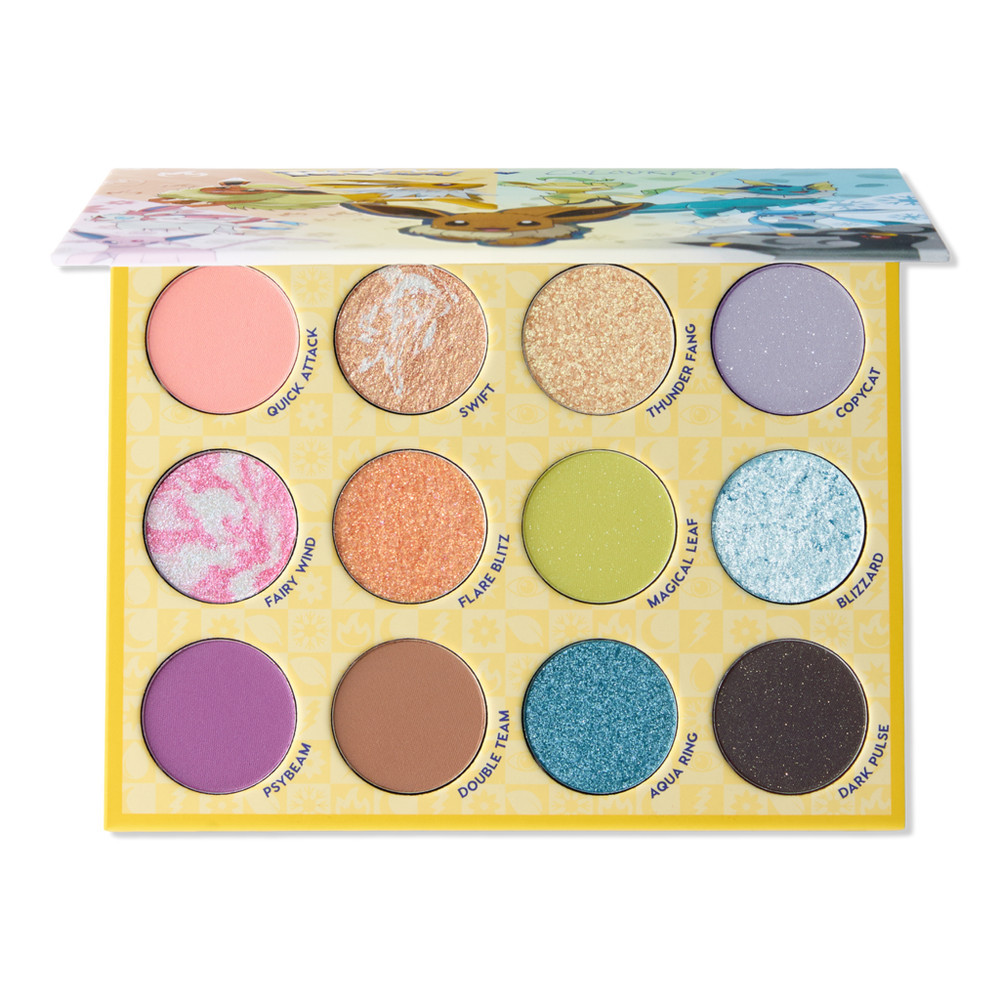 ColourPop X Pokemon Eeveelution Eyeshadow Palette | Ulta