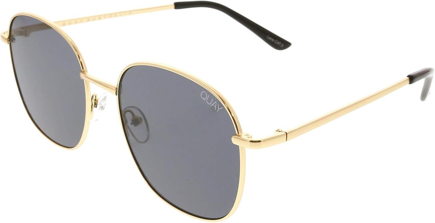 Quay Australia JEZABELL Women's Sunglasses Minimal Round Sunnies | Amazon (US)