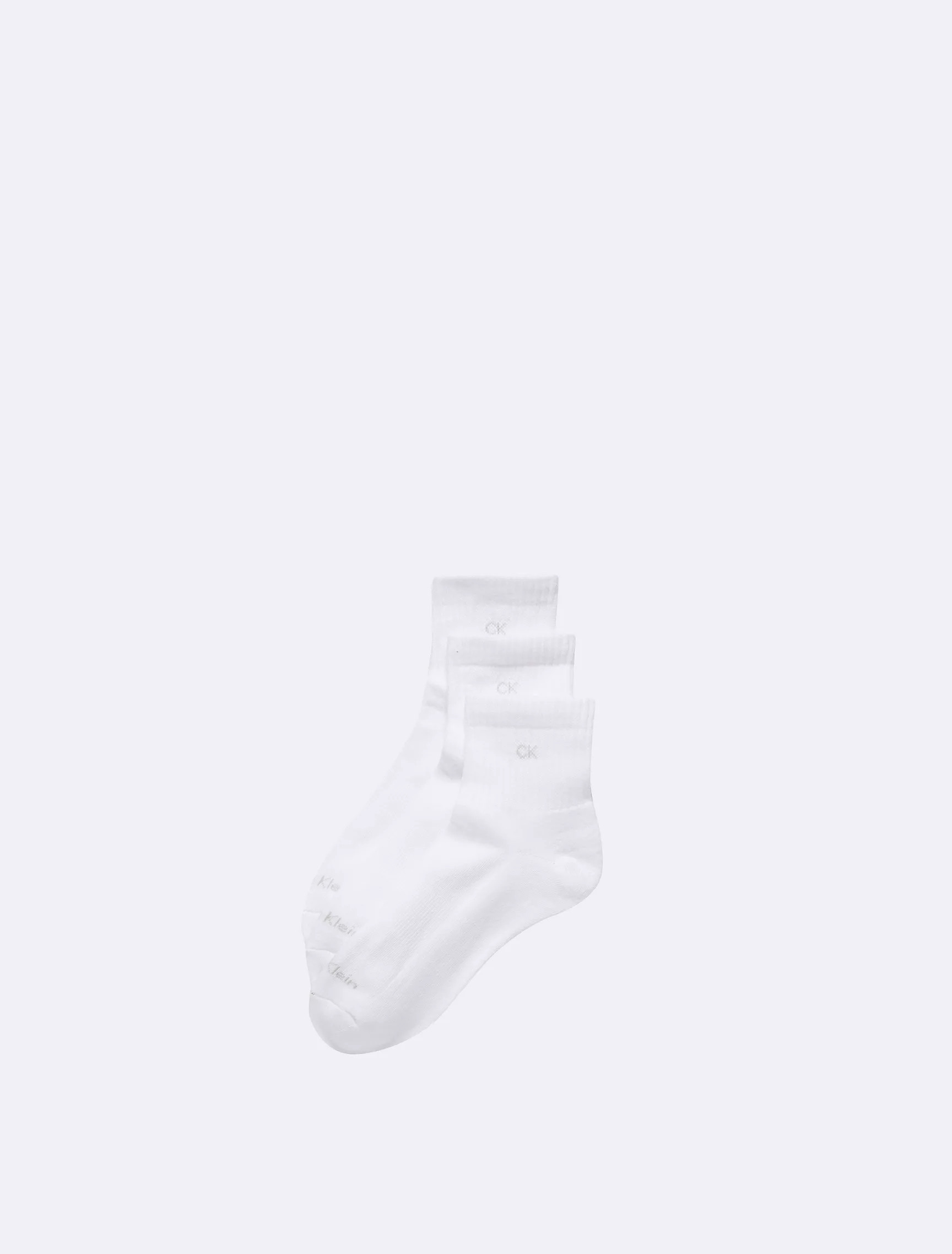 Cushion 3-Pack Quarter Socks | Calvin Klein | Calvin Klein (US)