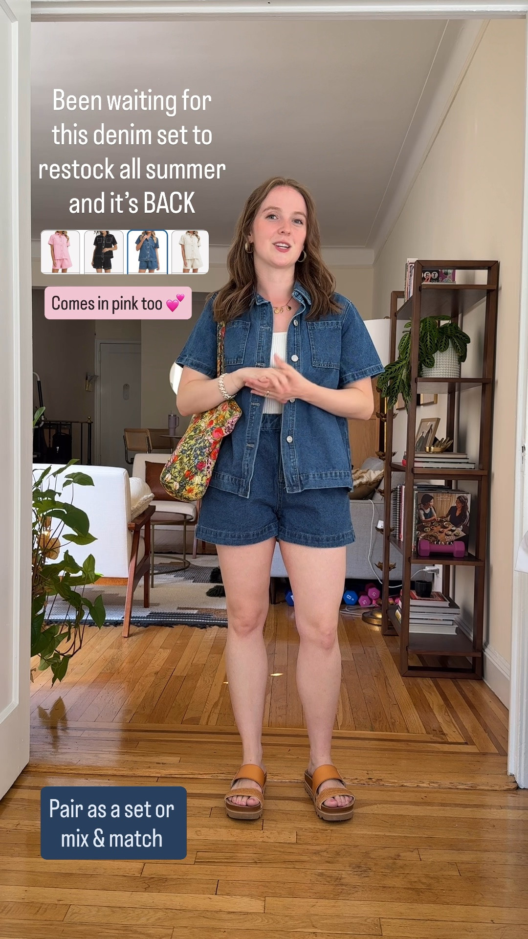 The cutest denim set from Amazon. Elastic waist, pockets & easy to mix and match pieces in your wardrobe

#LTKSeasonal #LTKSaleAlert
