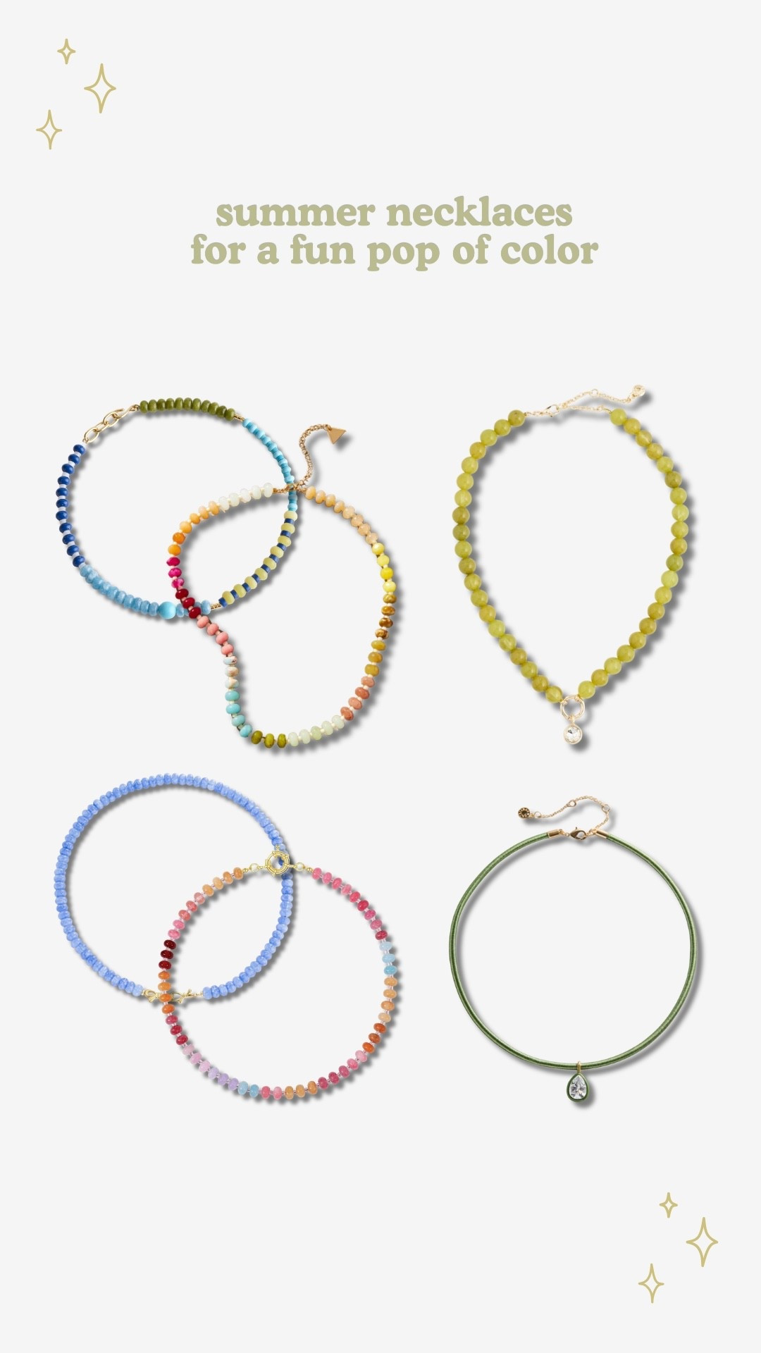 my new fave accessory: a colorful necklace under $100!

#LTKgrwm #LTKootd #LTKSaleAlert