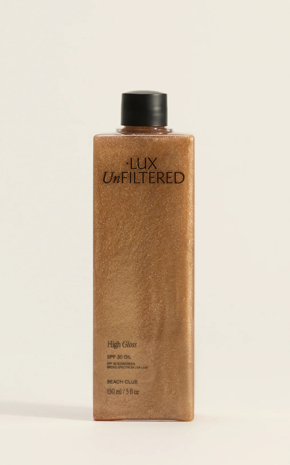 High Gloss SPF 30 Oil | + LUX UNFILTERED | + Lux Unfiltered, Inc.