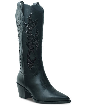 Wild Pair Lucah Cowboy Boots, Created for Macy's - Macy's | Macy's