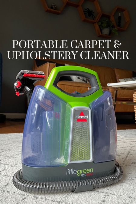 Best portable carpet and upholstery cleaner! We use it for our couches, rugs, and stroller all the time with kids and pets! I like this one best because it has a self cleaning attachment so you just press a button to clean!

#LTKhome #LTKGiftGuide #LTKfamily