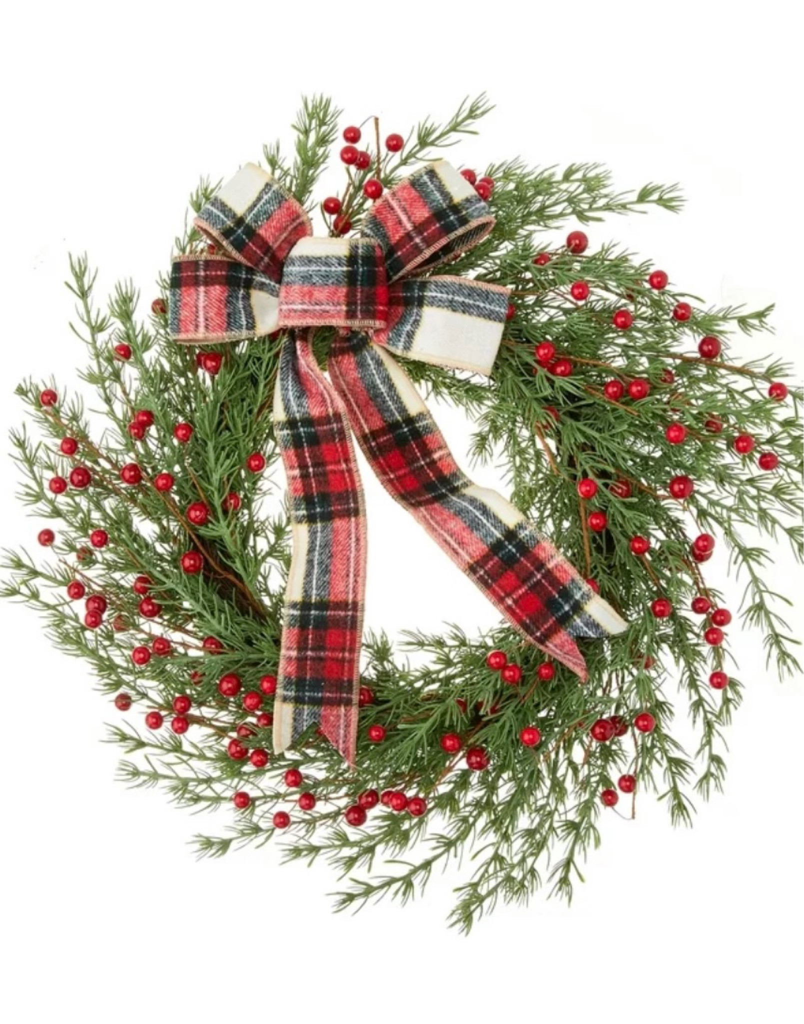 Christmas wreath berry wreath with plaid bow at Walmart 

#LTKhome #LTKHoliday #LTKSeasonal