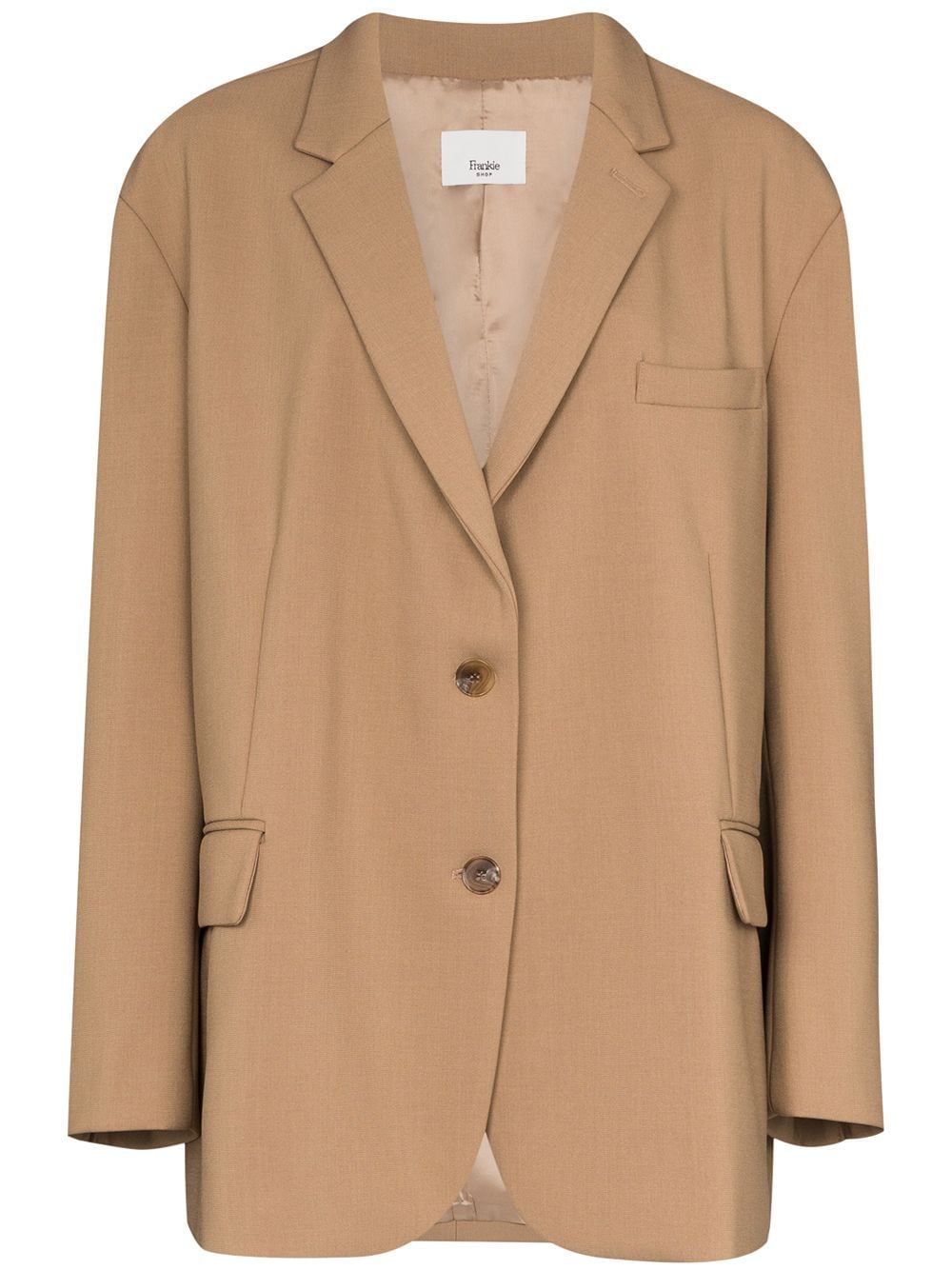 Bea single-breasted boxy blazer | Farfetch Global