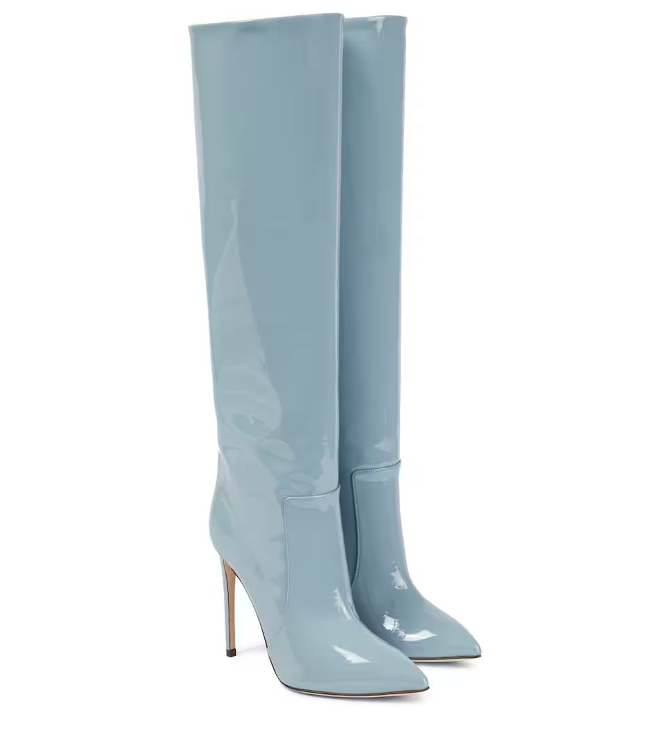 Patent leather knee-high boots | Mytheresa (US/CA)