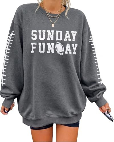 Game Day Sweatshirt Women Go Cowboy Graphic Football Shirt | Amazon (US)